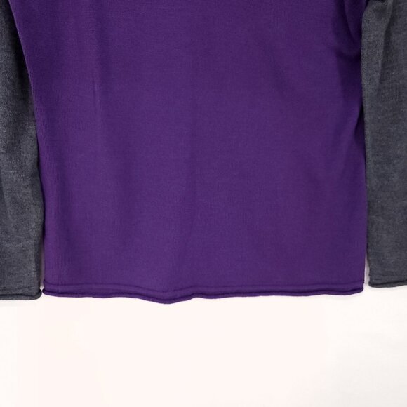 Armani Collezioni Virgin Wool Sweater Size 12 Womens Pullover Top Made in Italy - Picture 4 of 12